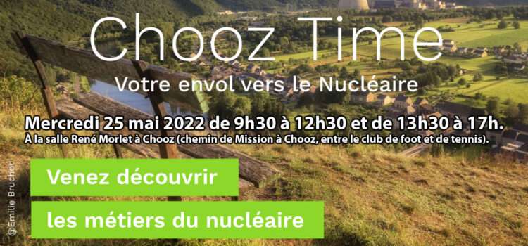 Chooz Time : découvrir les métiers du nucléaire