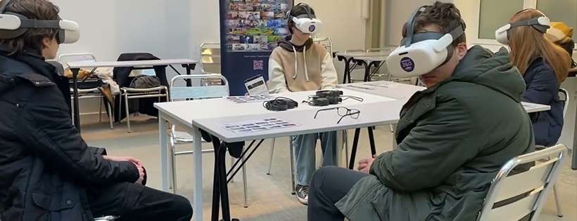 Atelier Casque de réalité virtuelle