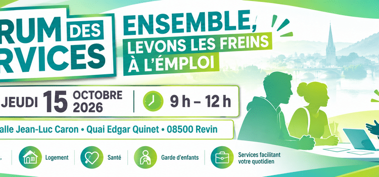 📢 BÉNÉFICIAIRES DU RSA, DEMANDEURS D’EMPLOI : CE FORUM EST FAIT POUR VOUS ! FORUM DES SERVICES